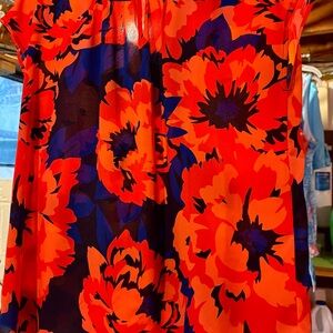 Tommy Hilfiger Vibrant Floral Sleeveless Top